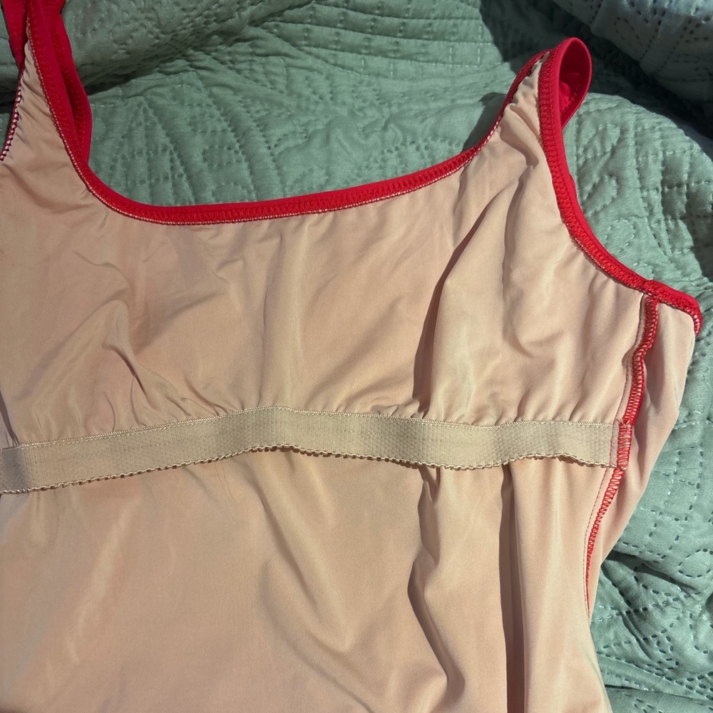 NWT J. Crew Red one piece swimsuits - Picture 3 of 3